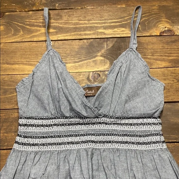 Speed Control Gray Mini Dress - Picture 3 of 9